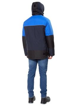 Куртка зимняя "Вега NEW" (синий/василек) тк. Таслан