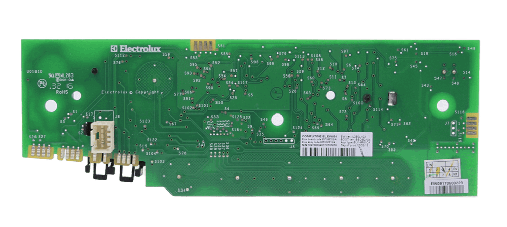 Модуль управления и индикации стиральной машины Zanussi Lindo 100