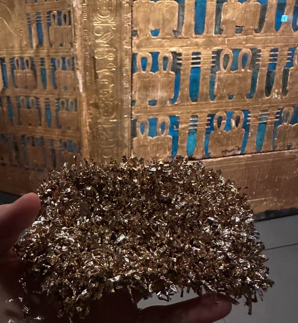 6595 - VIMAR; 61% фольга, 39% п/а; 300м/100гр; col. 1 ORO CHIARO, цвет: золото; S715