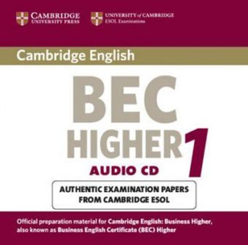 Cambridge BEC 1 Higher Audio CD