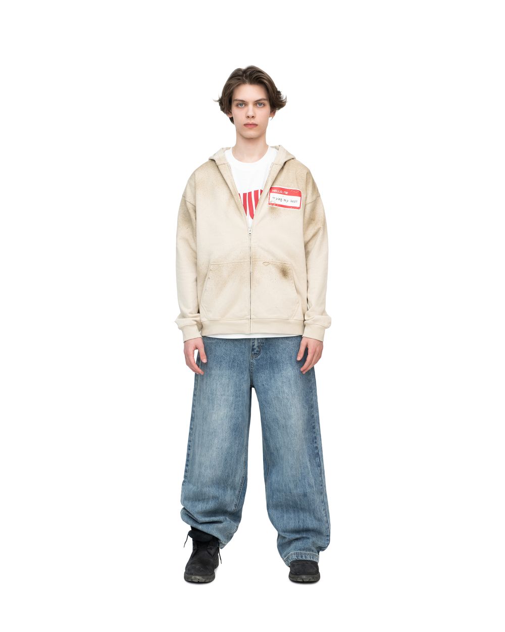 Джинсы Ovum Baggy Vintage Blue