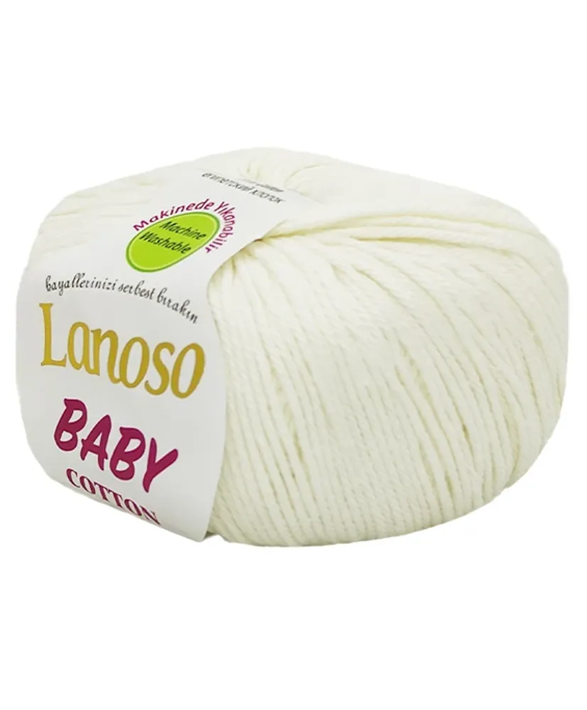 Пряжа Lanoso Baby Cotton (901)