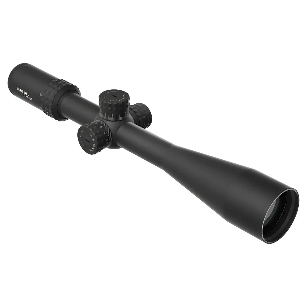 Прицел Vector Optics Sentinel-Х PRO 10-40x50 (SCOL-58) - вид сзади, увеличенный объектив