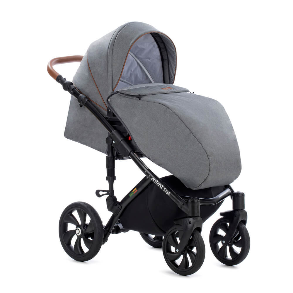 Детская коляска Tutis Mimi Style 2 в 1 New 2024 №332 (Серый)