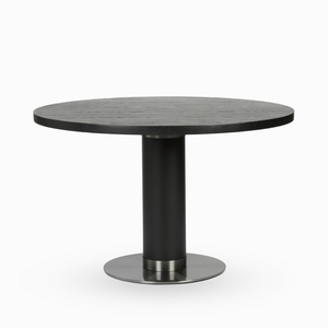 Обеденный стол Tru диаметр 120 коричневый