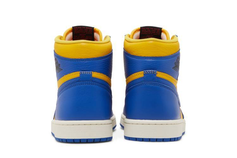 Кроссовки Jordan Air Jordan 1 High Og "Game Royal And Varsity Maize" (Женская размерная сетка)