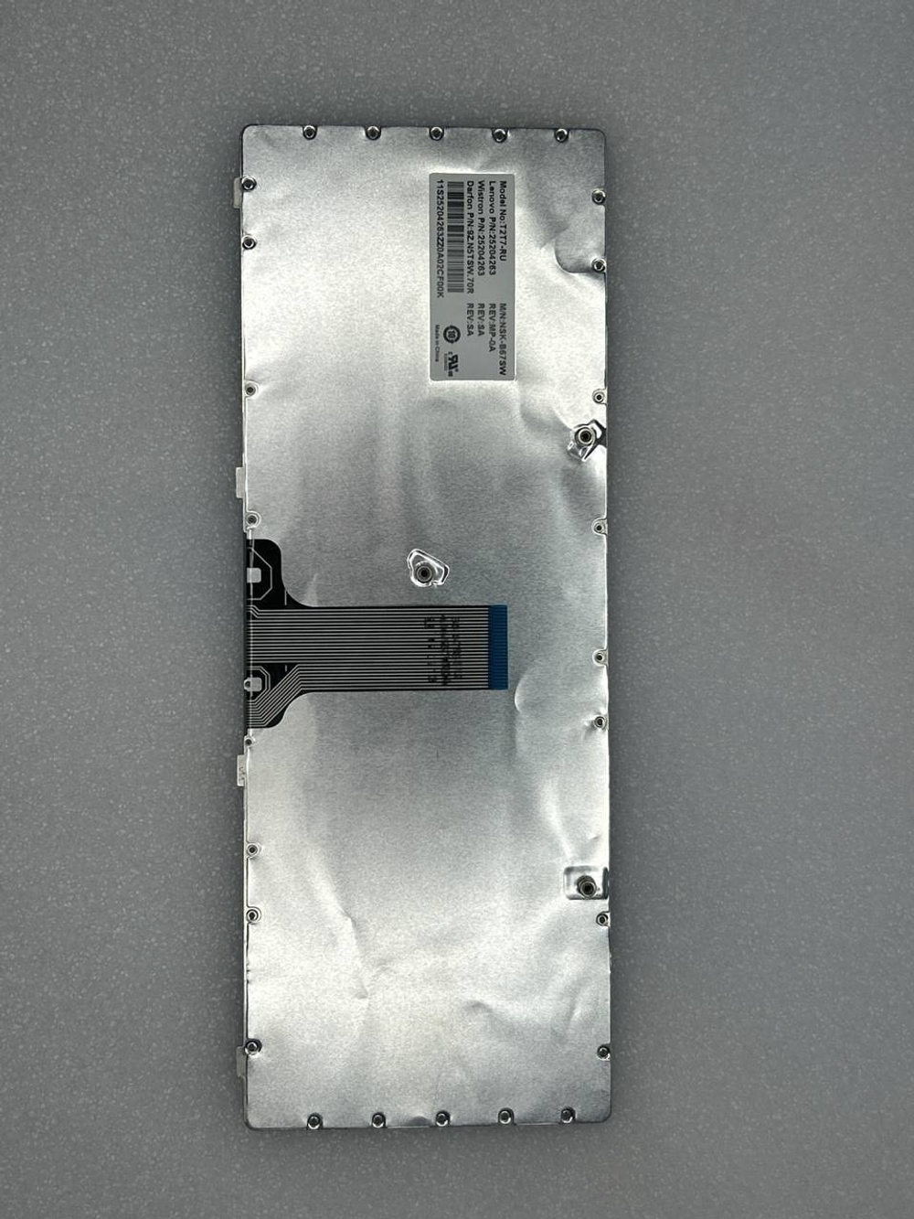 Клавиатура для ноутбука Lenovo V480 раскладка - русская, без подсветки, черная (25204263), оригинал