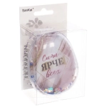 Расческа массажная «ТРАТТИ БУМ», Сияй ярче всех!, 6*9 см