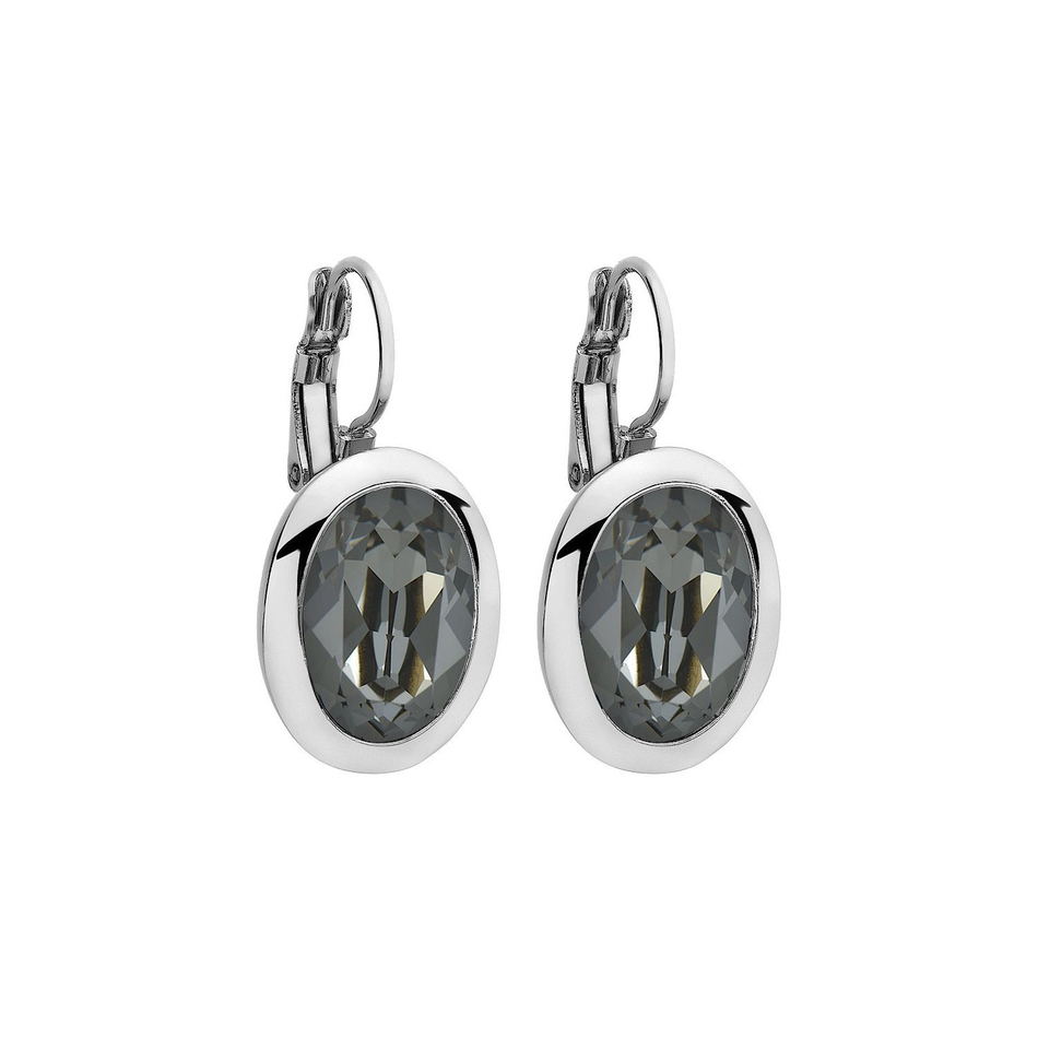 Серьги Qudo Tivola Silver Night 303126 BW/S