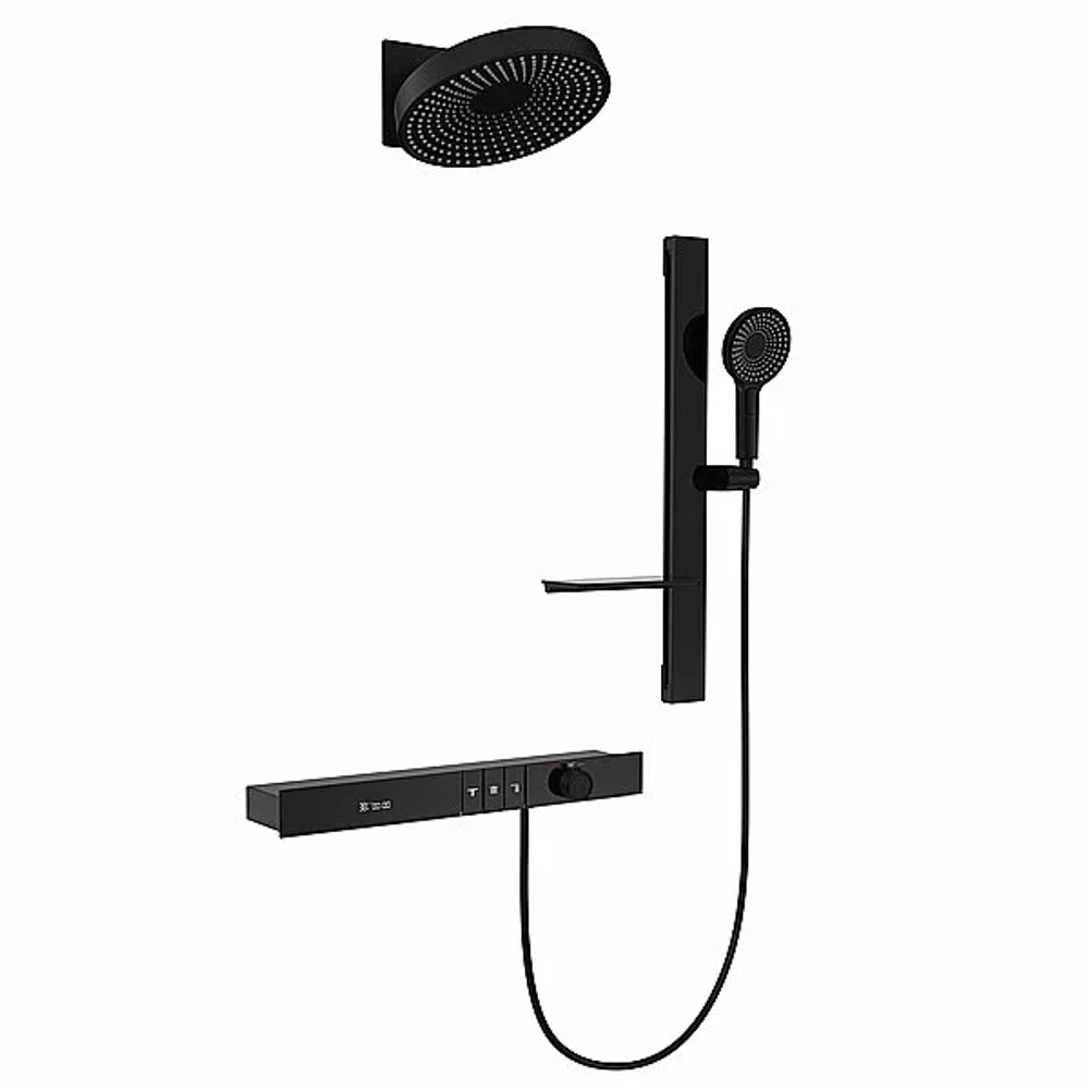Душевая система Black&White Gravity GH9025NMB черная матовая
