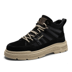 ABCIU Work Boots Unisex High top Black