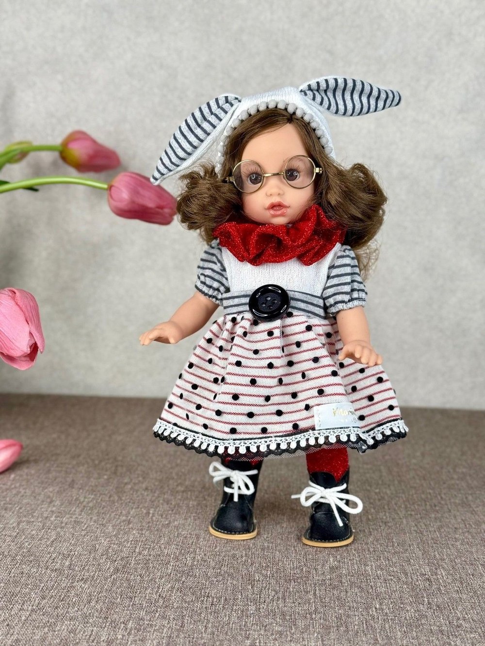 Кукла Marina and Pau 30cм Petit Bunny виниловая (M2545)