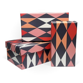 Коробка Прямоугольник 15*9,5*6  Арлекино 1шт