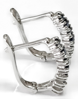 Серебряные серьги "Эстерелла", бренд