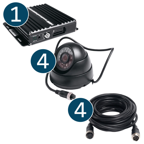 NScar NS-969K31398 Комплект видеонаблюдения