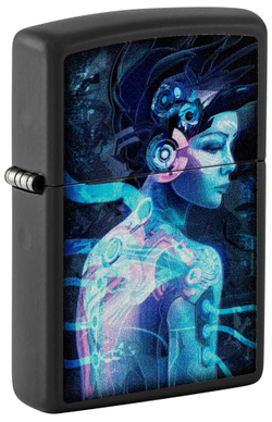 Зажигалка ZIPPO 48517 Cyborg Woman