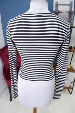 Топ Lost Ink в полоску 44 размер