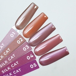 Гель лак NIK nails Silk Cat № 01 10 g