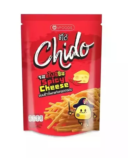 Палочки хрустящие со вкусом острого сыра Chido