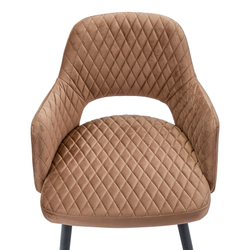 Кресло Berg Burgos кофейное