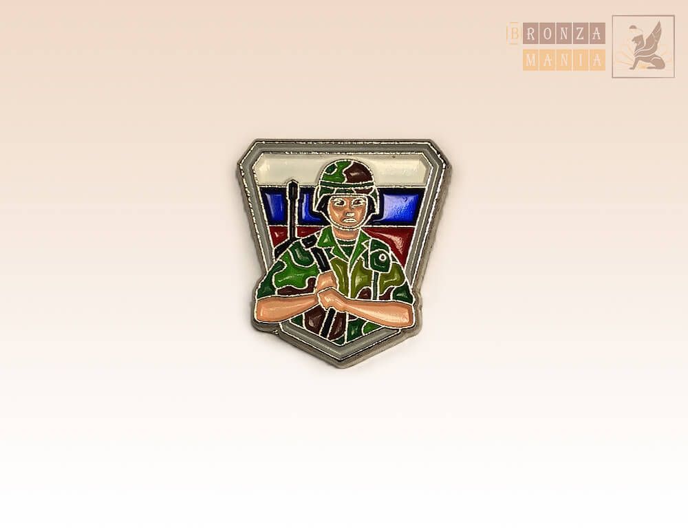 значок Военный