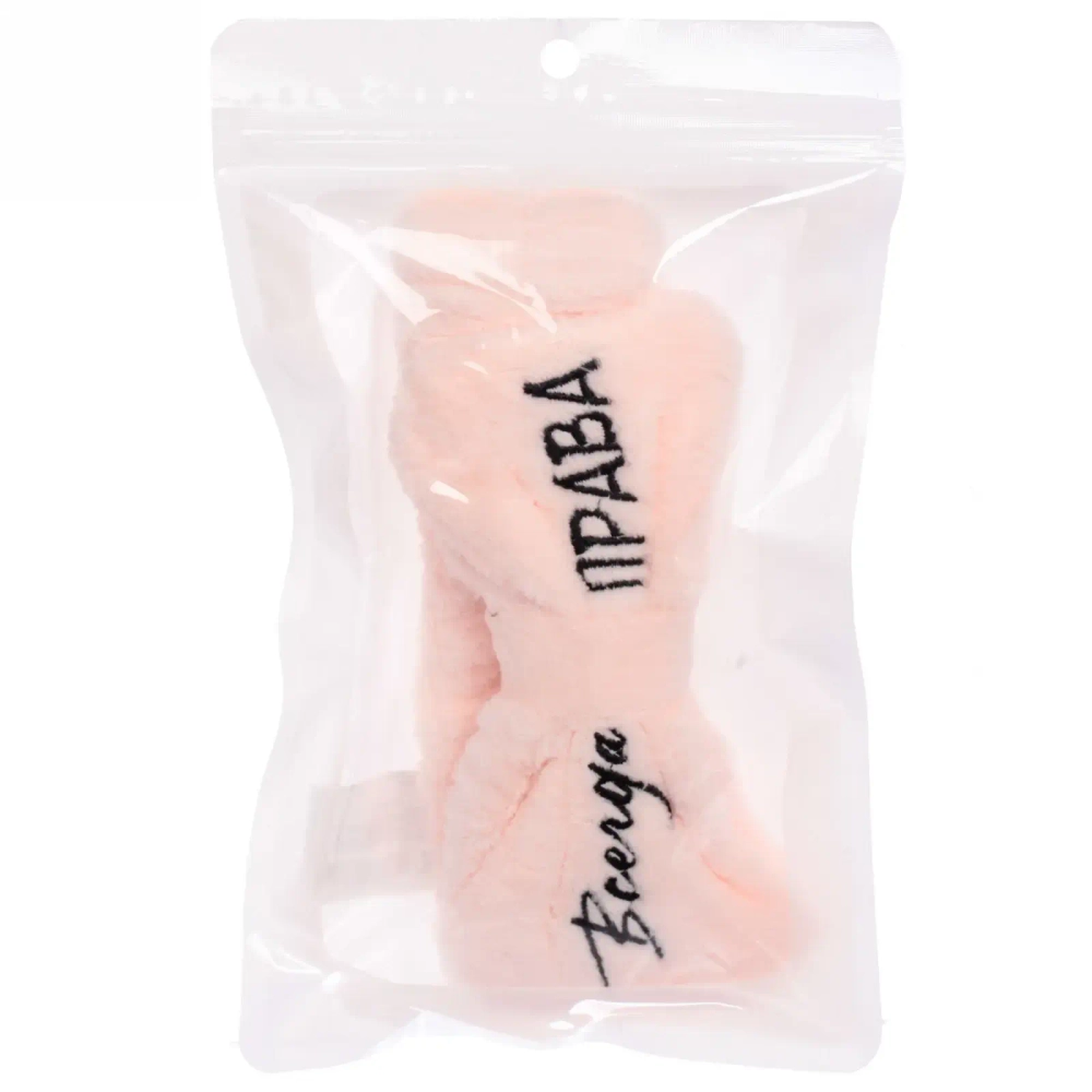 Повязка на голову «New collection Vostok - Всегда права», цвет черный, розовый, голубой и сиреневый, 20*6см ( упаковка белый ZIP пакет )