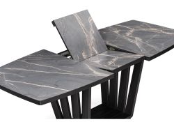 Стол на тумбе Эудес черный