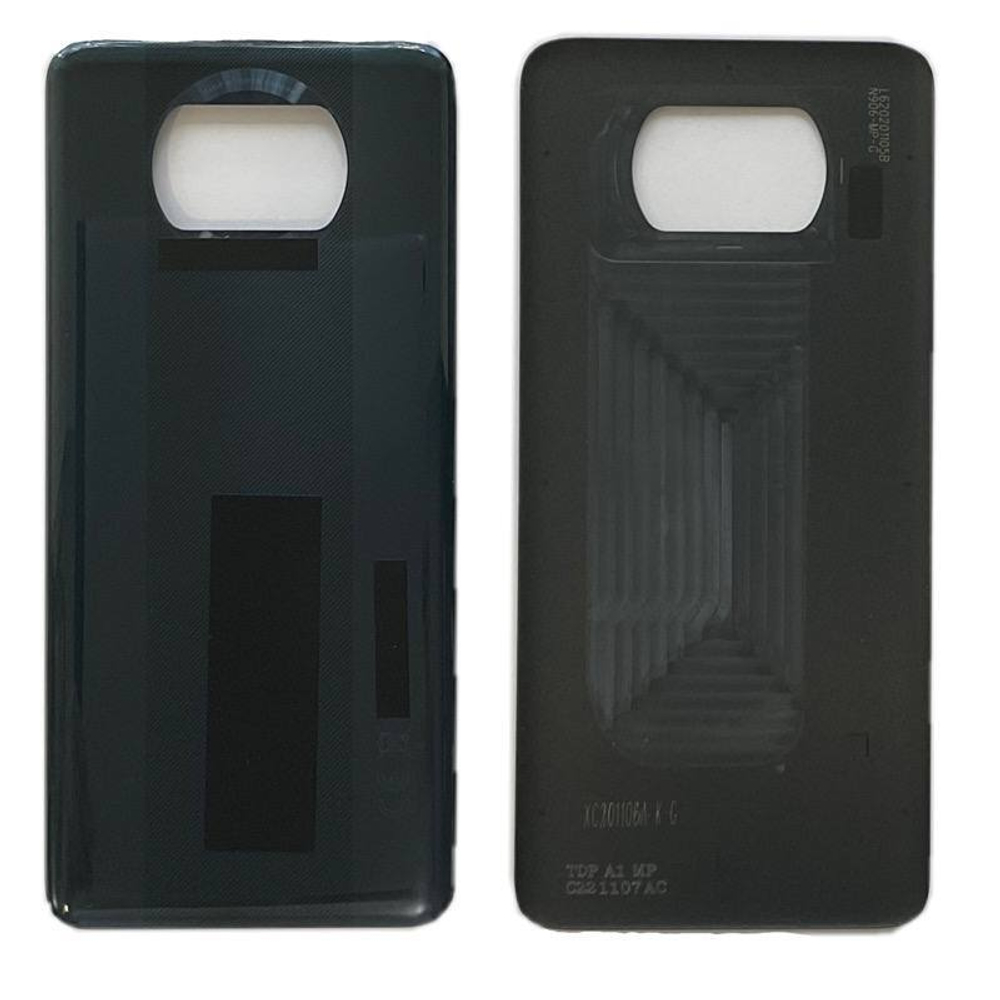 Задняя крышка для Xiaomi Poco X3 NFC Серый