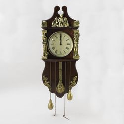 Helios Line Часы настенные классические с маятником и гирями Деметра