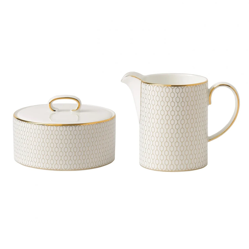 Wedgwood Сахарница и сливочник Gio Gold