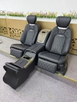 Сиденья капитанские кресла задние для Toyota Land Cruiser 300 LC300 / Lexus LX600 Тойота Лексус кожаные белые кресла сиденье