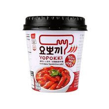 Рисовые палочки Токпокки Yopokki Остро-пряные 120 г 3 шт