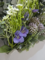 Панно на стену для интерьера "Окно с цветами"