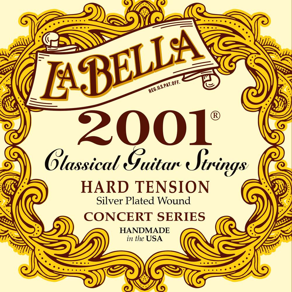 Струны для классической гитары La BELLA 2001 hard