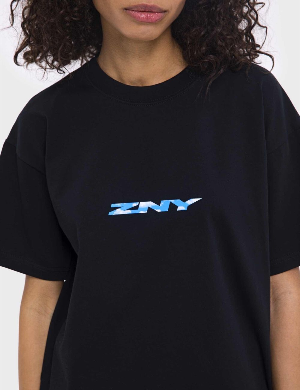 Футболка ZNY CLOUD LOGO SS22 Черная