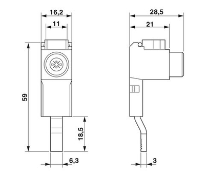 1022232 - TMC 7 B2/3 TERM - Клеммный адаптер