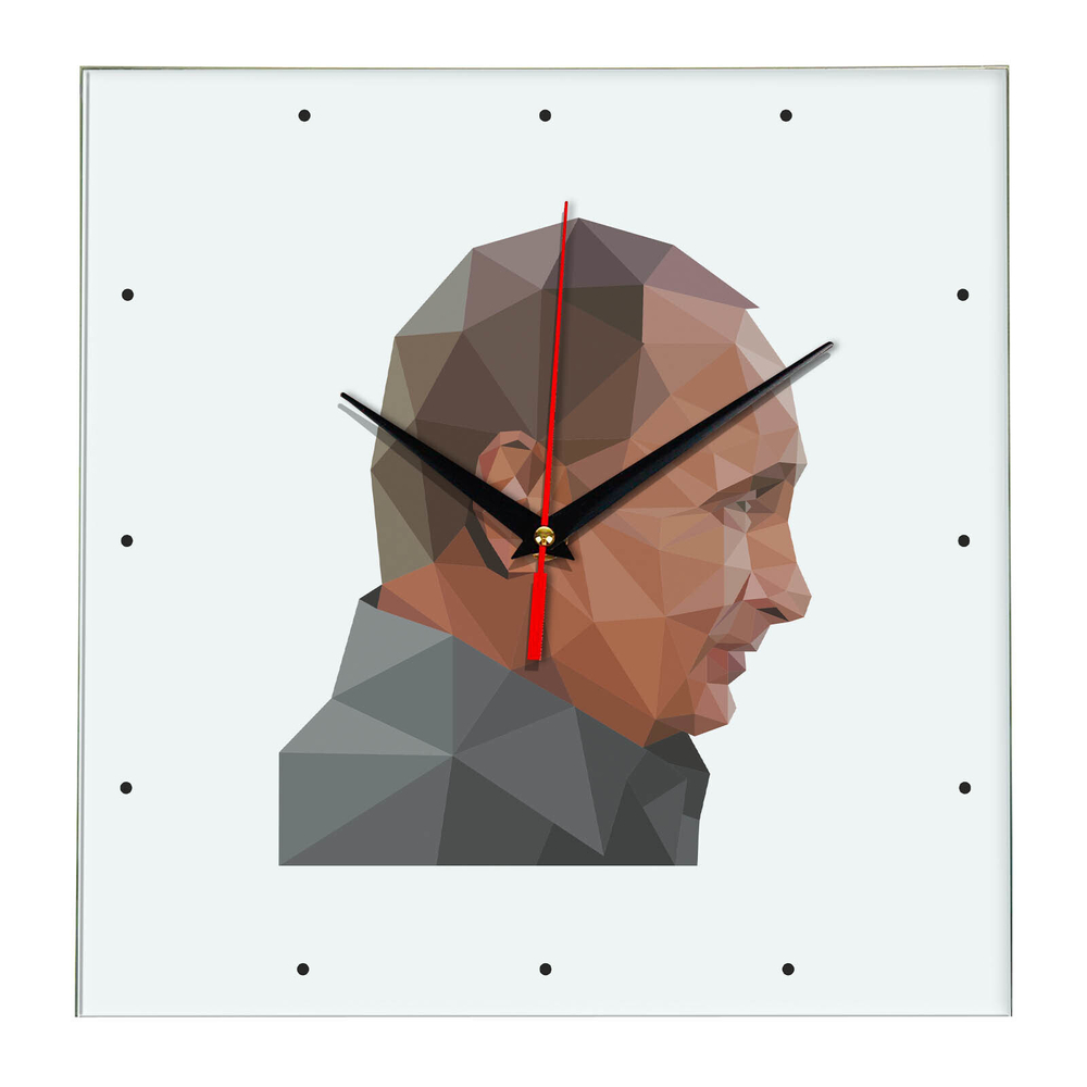 Часы настенные "Вождь Путин" Декор для дома, подарок