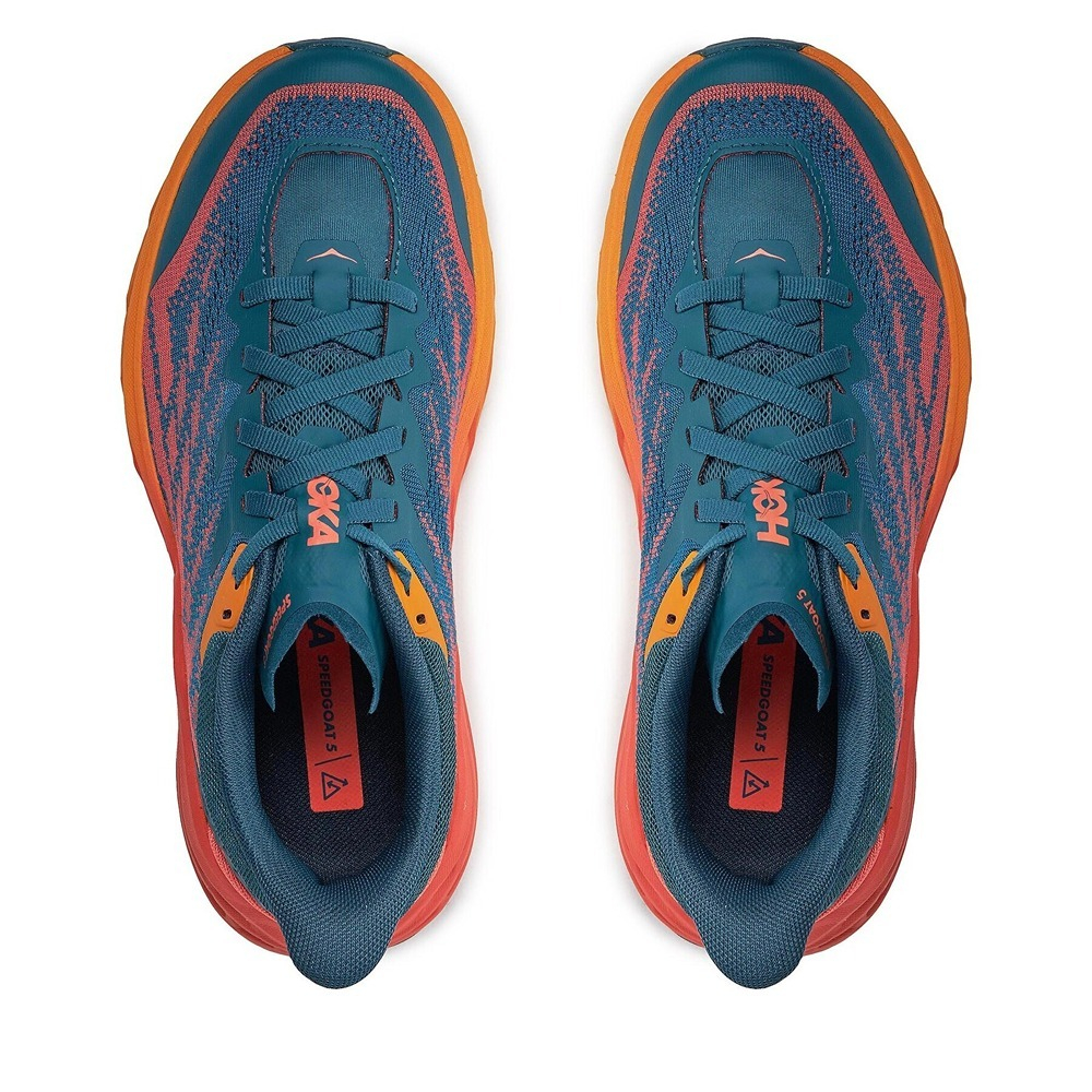 Кроссовки женские HOKA W SPEEDGOAT 5 WIDE Blue Coral / Camellia
