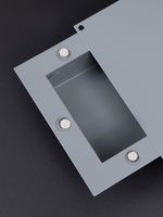 Скрытая Панель для хранения 150х240 мм Серая