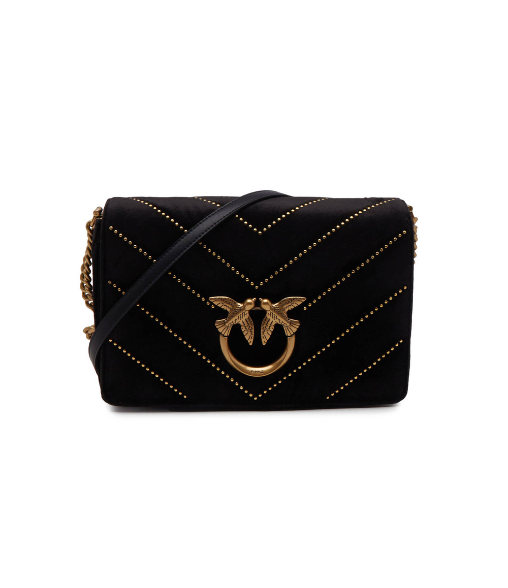 Сумка через плечо LOVE CLICK CLASSIC VELLUTO Pinko - черный(100063 A17G)