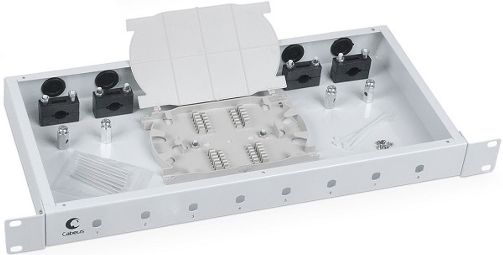 Кросс оптический стоечный  Cabeus FO-19-8ST