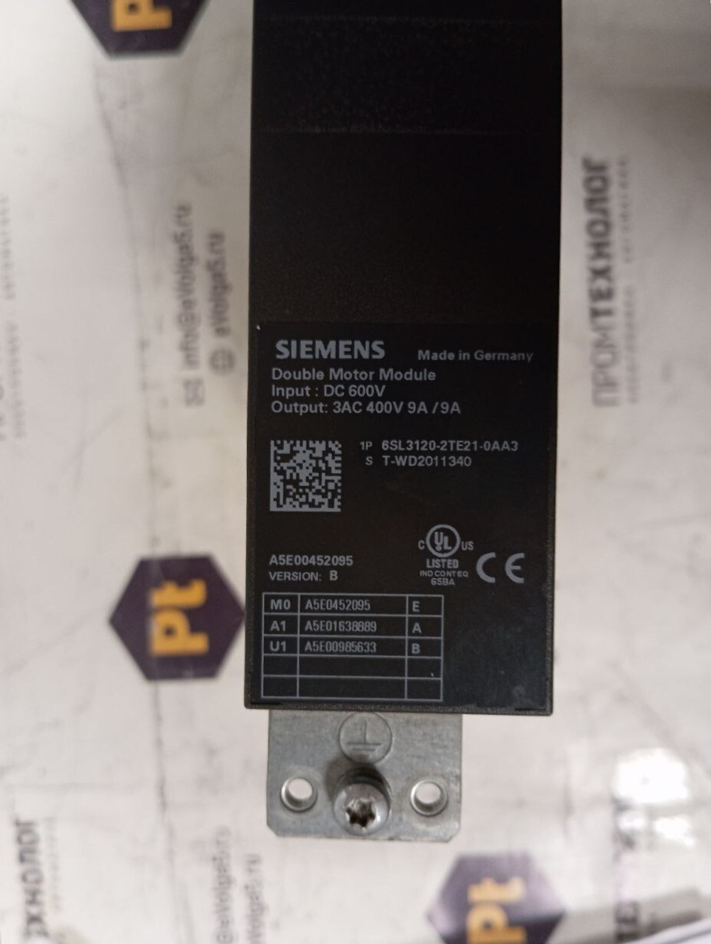 Модули Siemens Sinamics 6SL3120-2TE21-0AA3 б/у