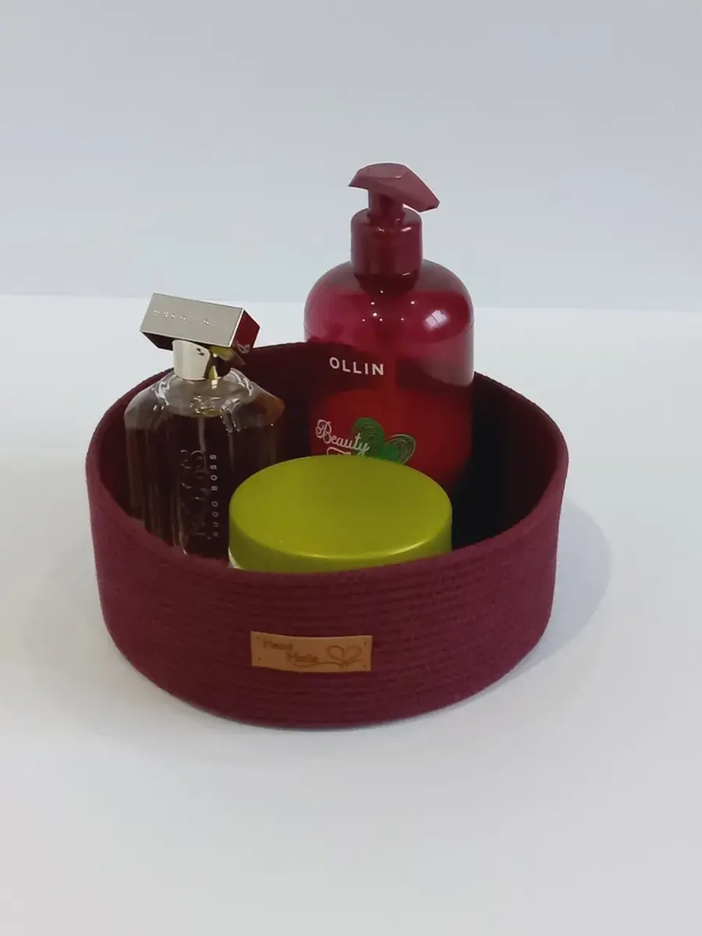 Корзина для хранения плетеная