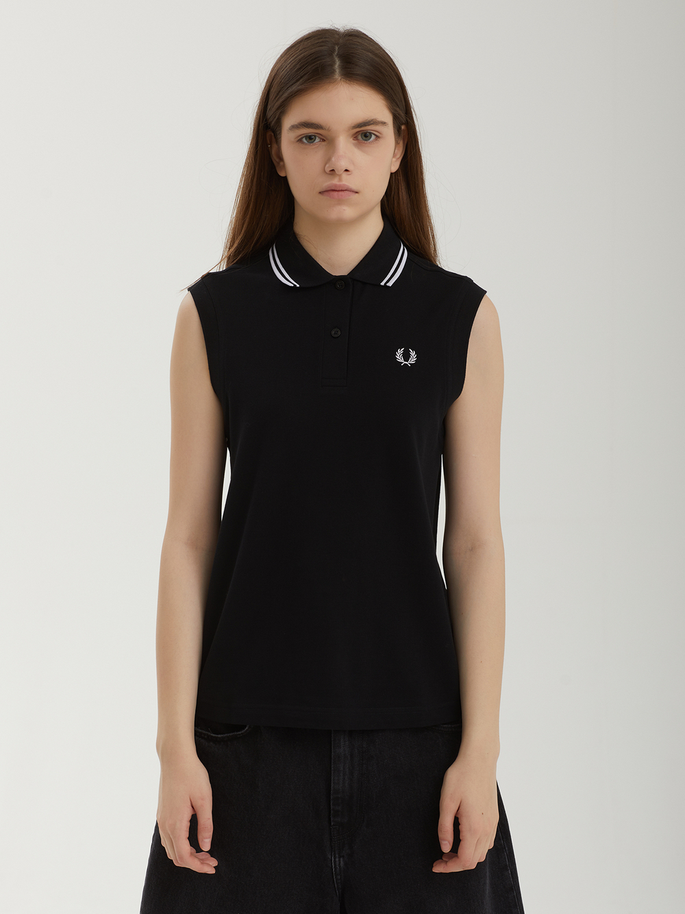Женская Рубашка-поло Sleeveless Fred Perry