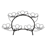 Подставка для цветов напольная "Ромашка" (серия Р) на 7 горшков, металл М0000161