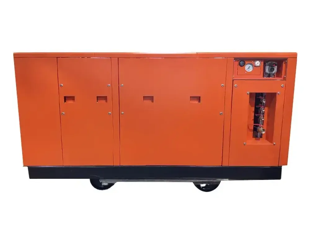 Шахтный винтовой компрессор ЗИФ-ШВ 14/0,7 Т 1140/660В на скатах взрывозащищённый