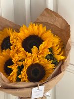 Букет из подсолнухов