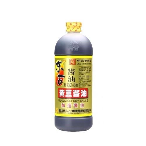 Соевый соус темный Donggu Huangdou Soy Sauce 650 мл