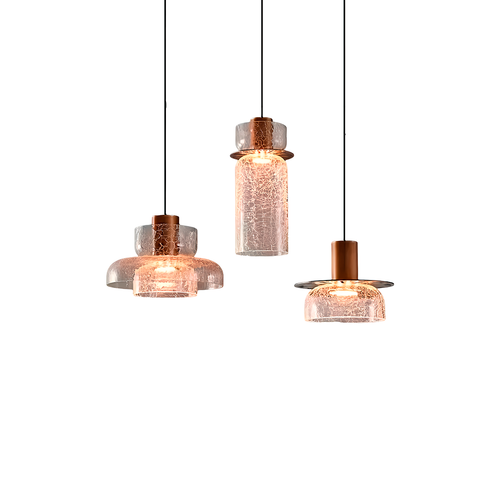 Подвесной дизайнерский светильник Glacier Сrackle by Light Room