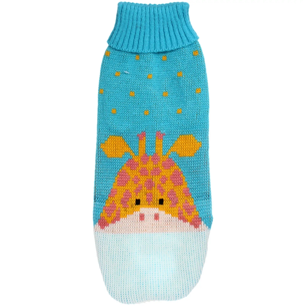 Кофта - свитер для мелких пород собак и кошек «BRO Style», цвет голубой, р M